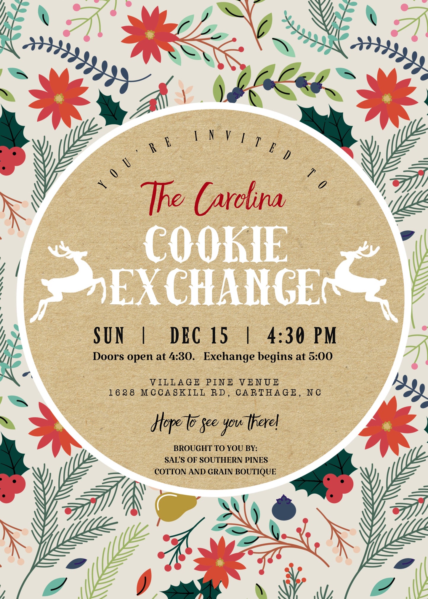 The Carolina Cookie Exchange - Tickets Now LIVE!