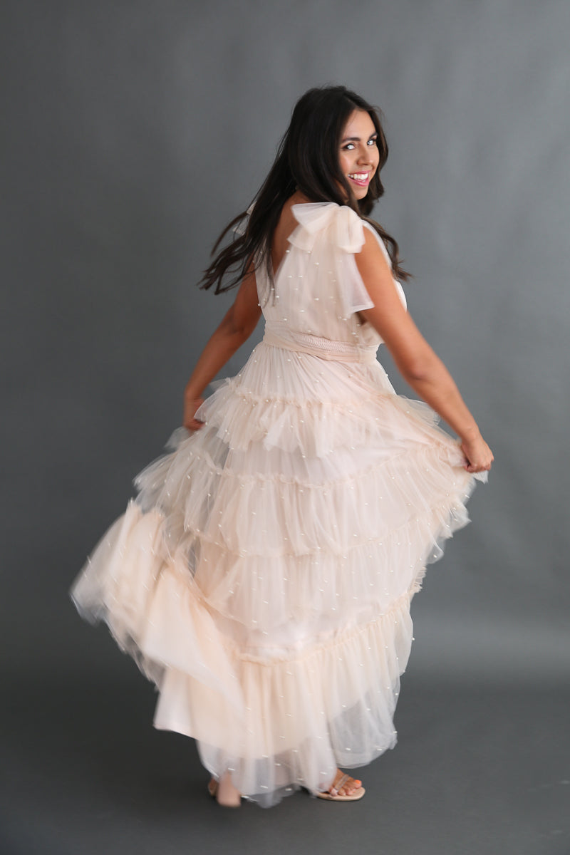 Dreaming of Tulle and Pearls Dress Rental / Size Large