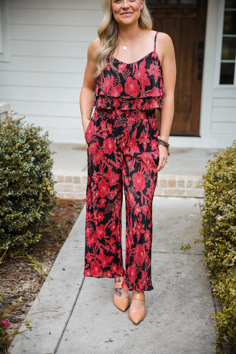 Lovely Days Floral Cami and Pant Set