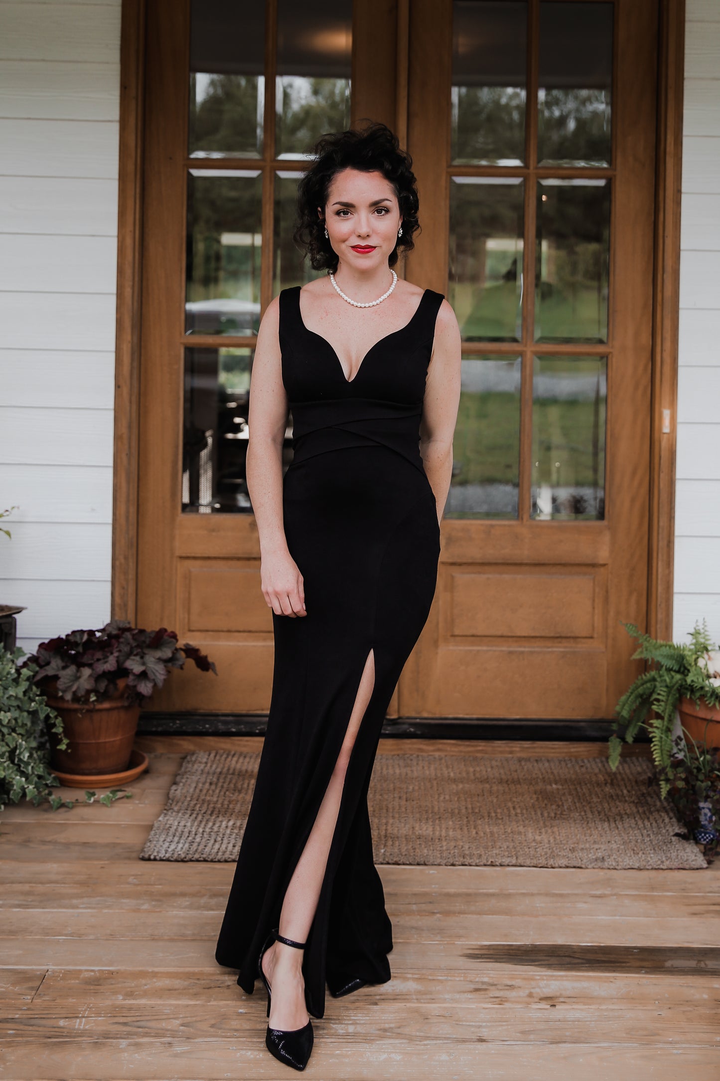 Carly Black Dress Rental - Sizes X-Small and Large