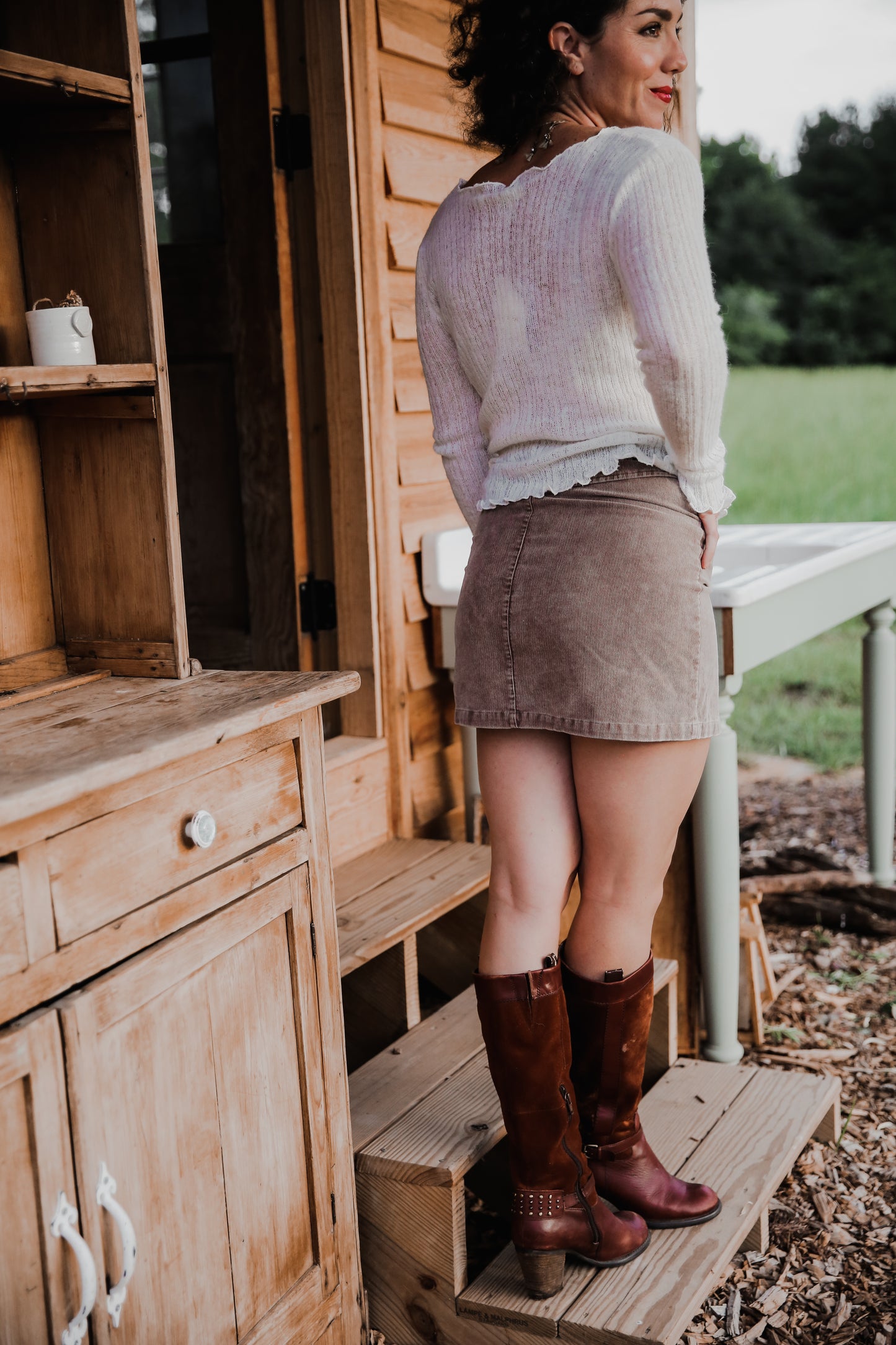 Get Like This Corduroy Skirt