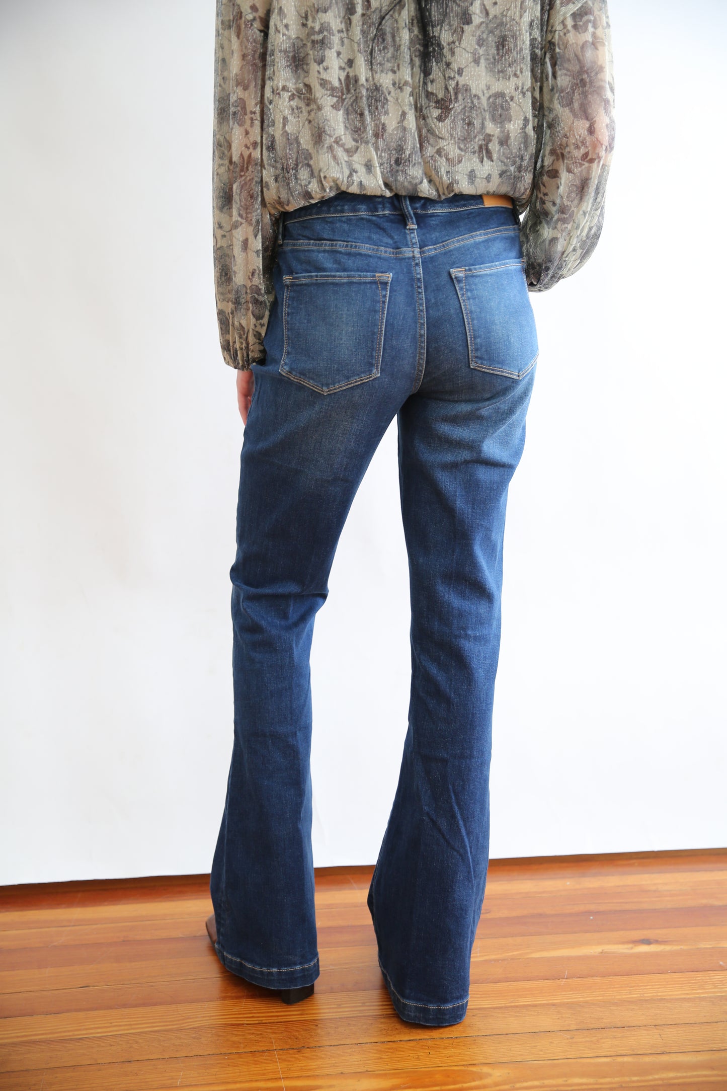 Dear John Rosa Binz Flared High Rise Jeans