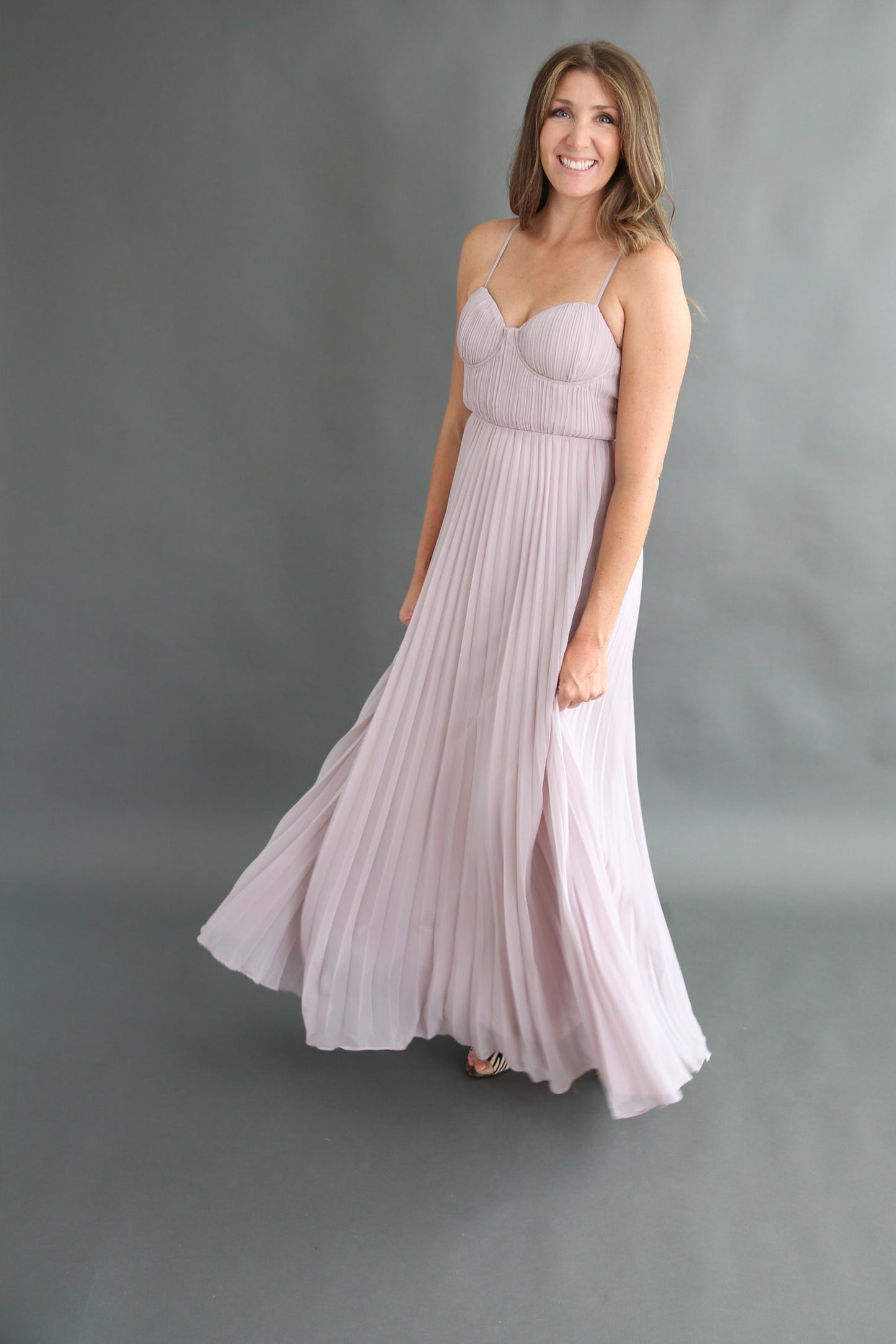 Lavender Fields Bustier Dress Rental - Size Medium