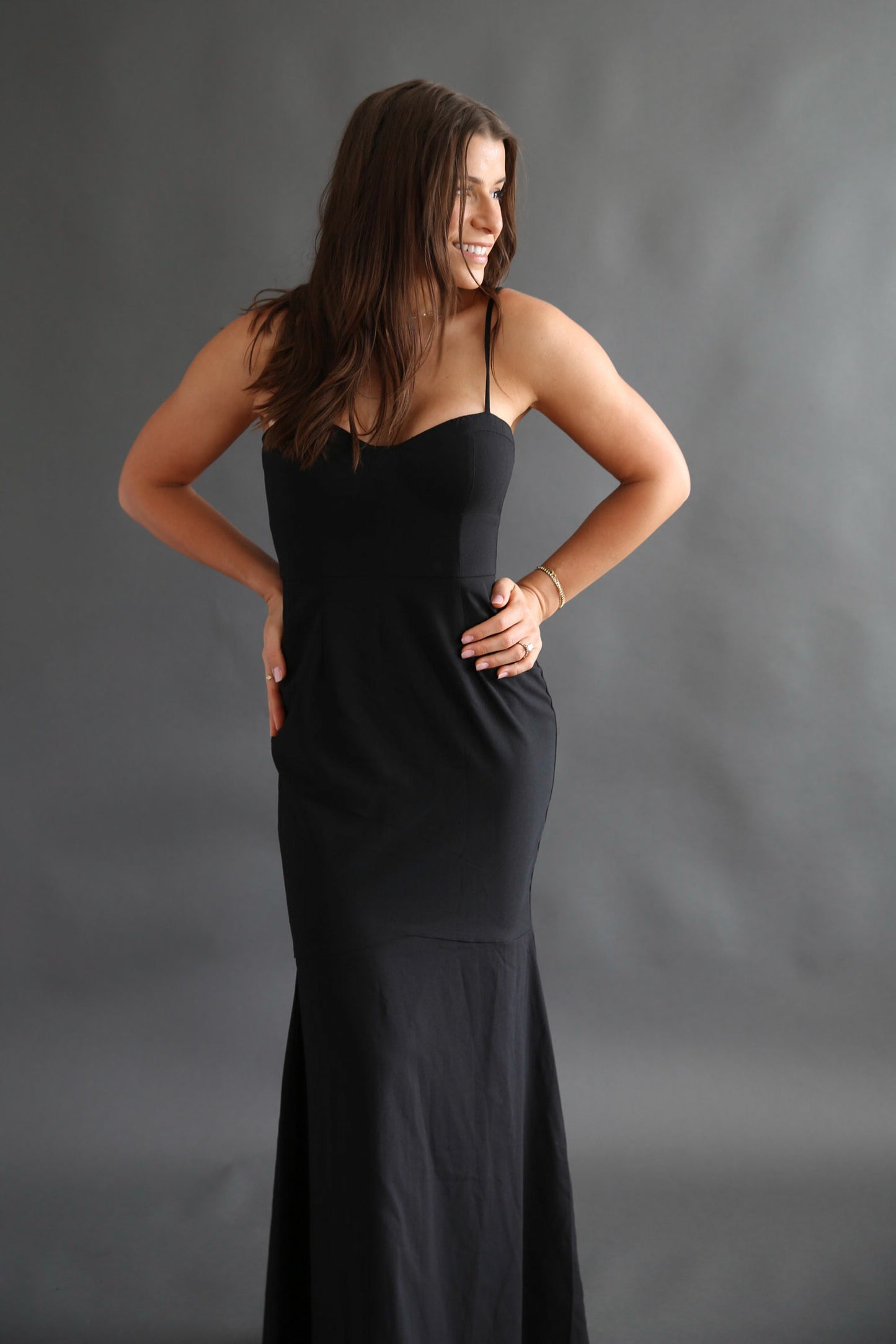 Chelsea Black Gown - Size Small