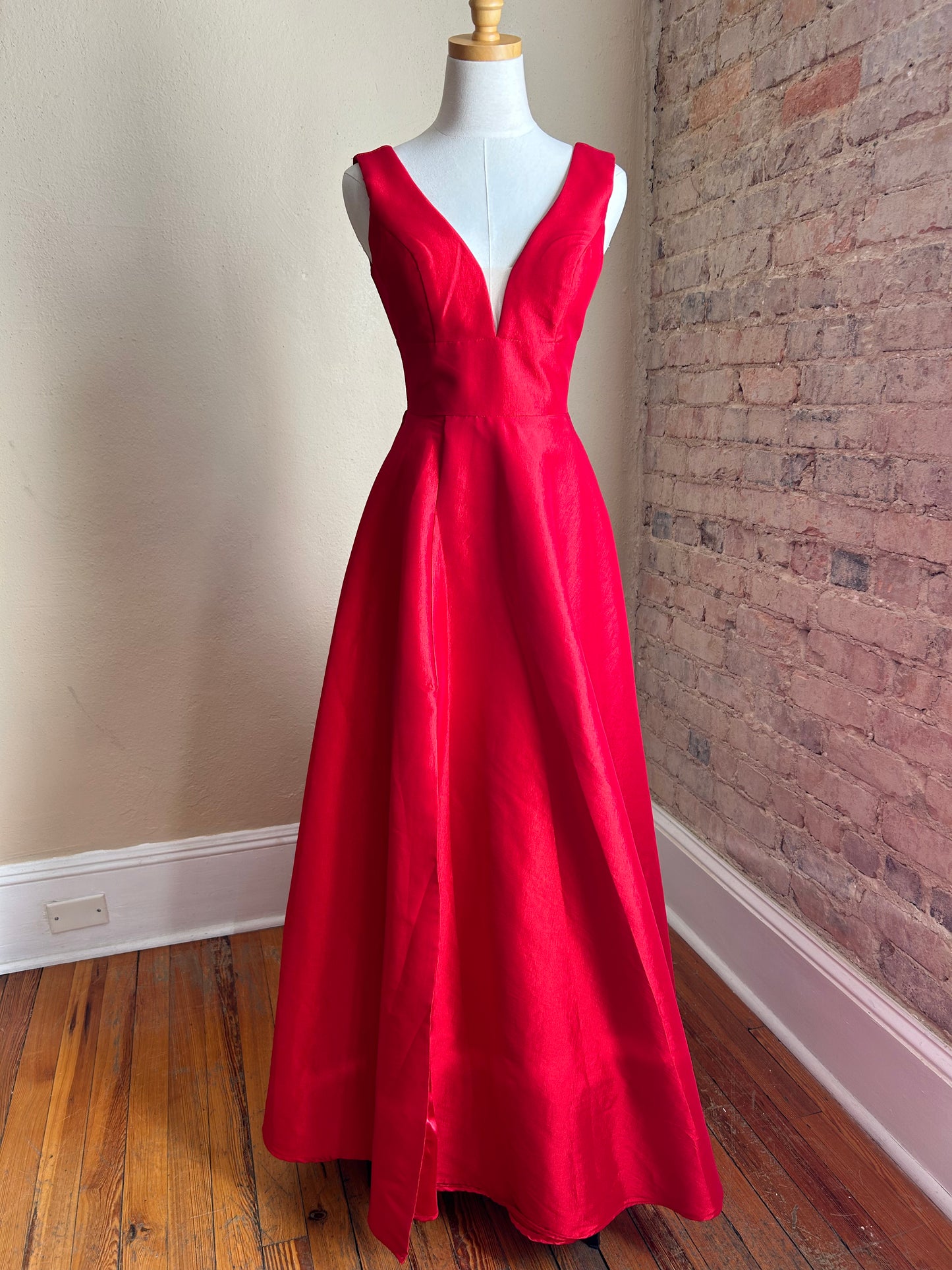 Alyce Red Elegance  Dress Rental - Size 2