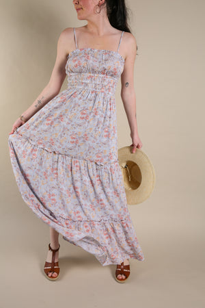 Women's floral maxi dress