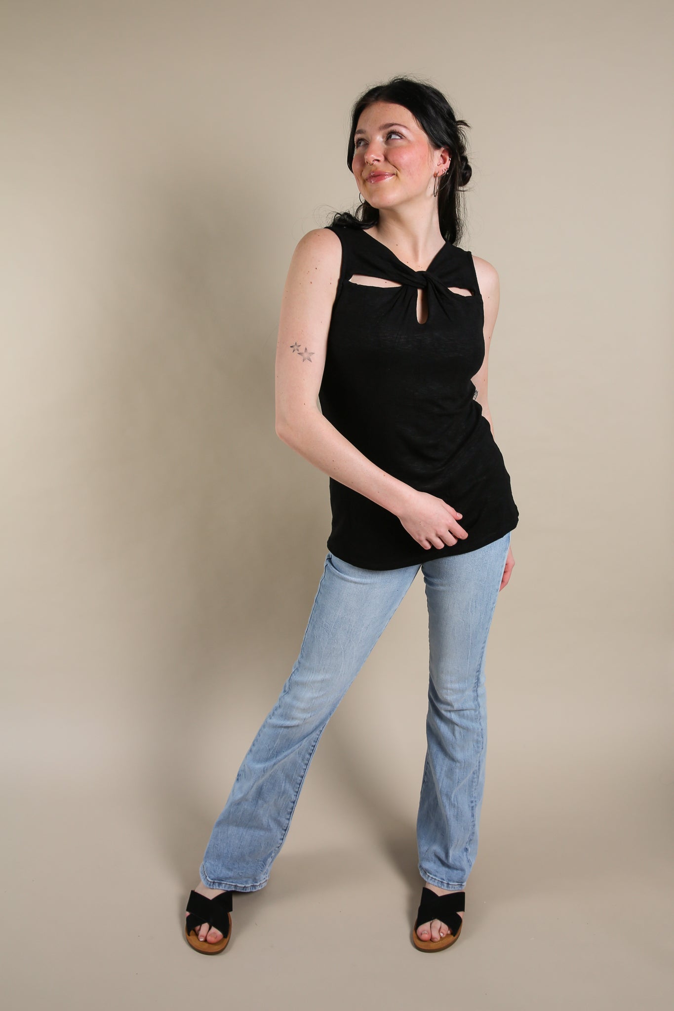 Cut Me Out Top - Cotton and Grain
