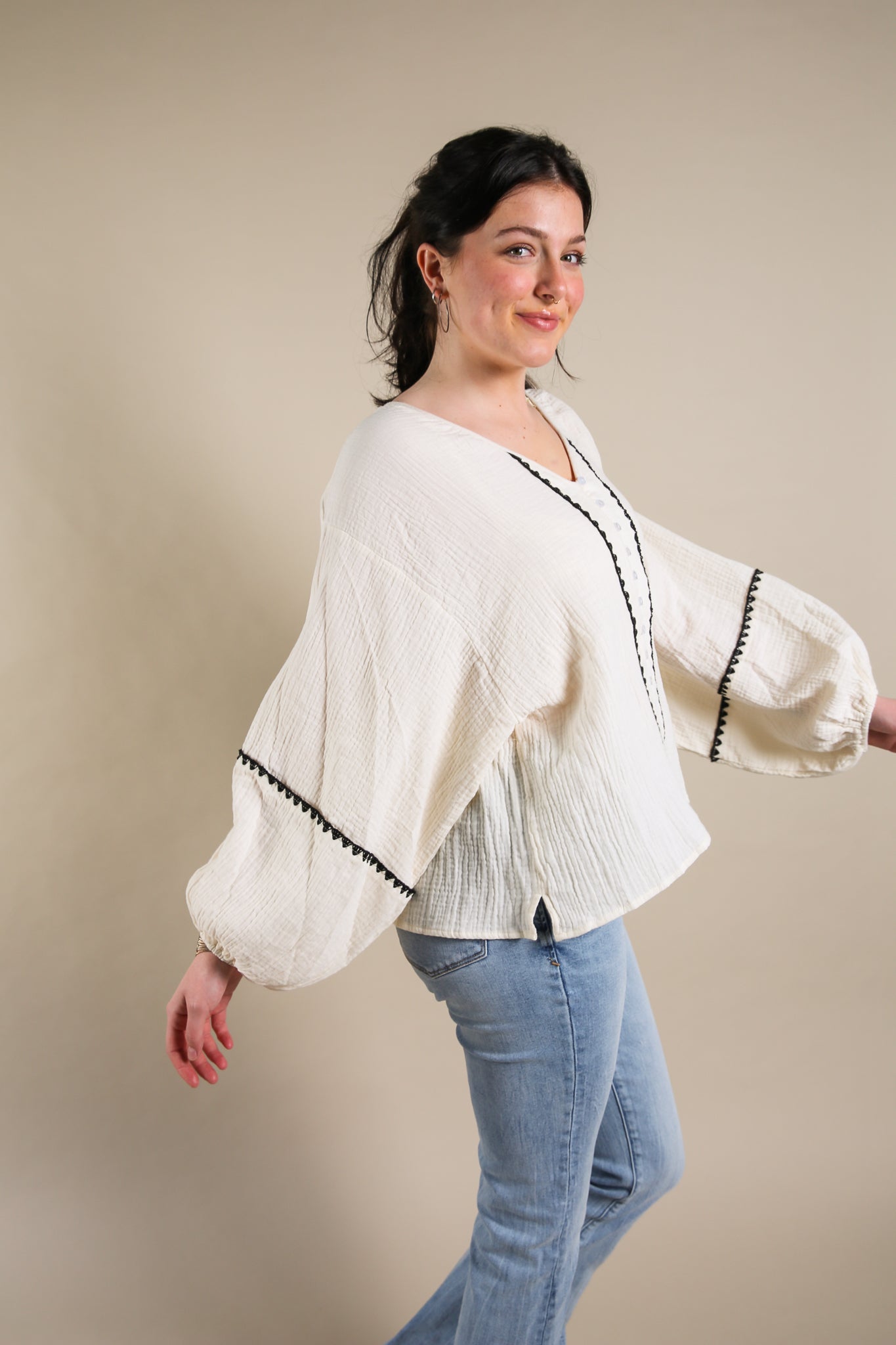 Boho Lovely Top - Cotton and Grain
