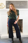 Audrey Cropped Jean - Cotton and Grain
